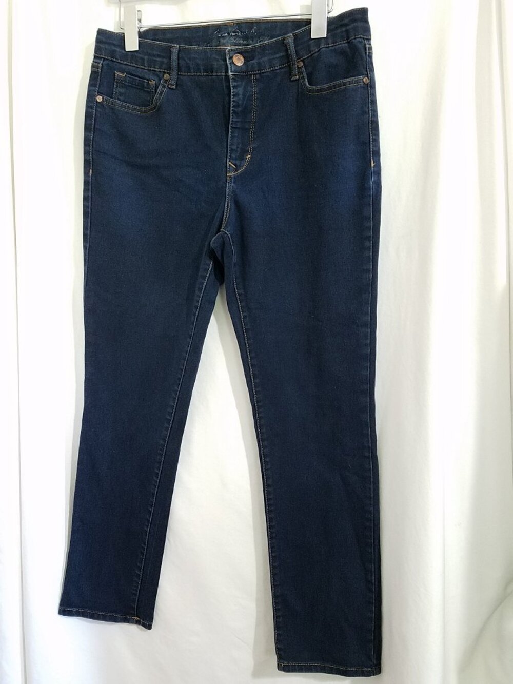 Gloria Vanderbilt Bridget Jeans 10 Short Dark Wash